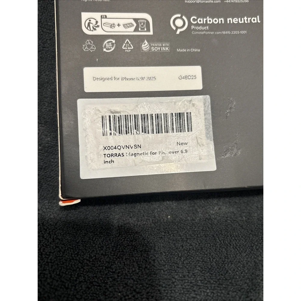 TORRAS‎ Stronger Magnetic Case for iPhone 17 Pro Max 6.9